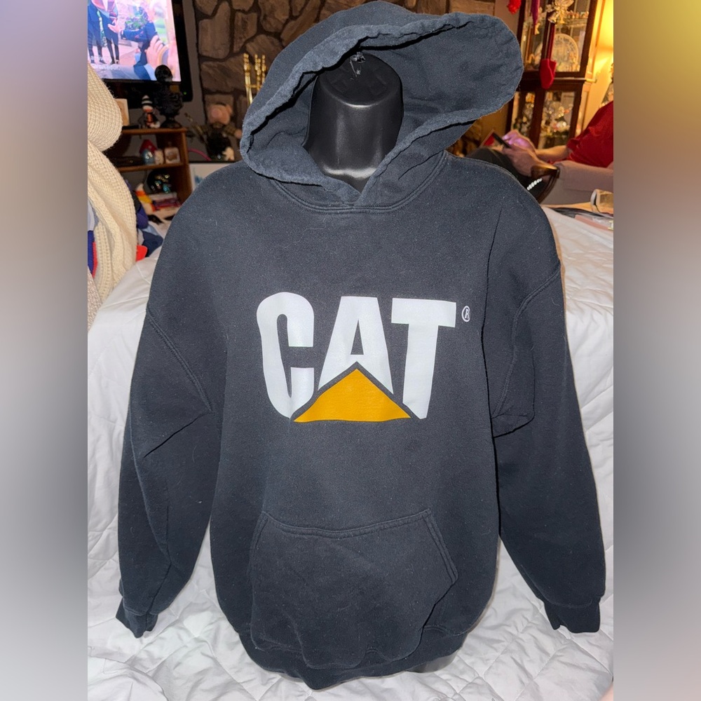 CAT Hooded Pull Over Sweater